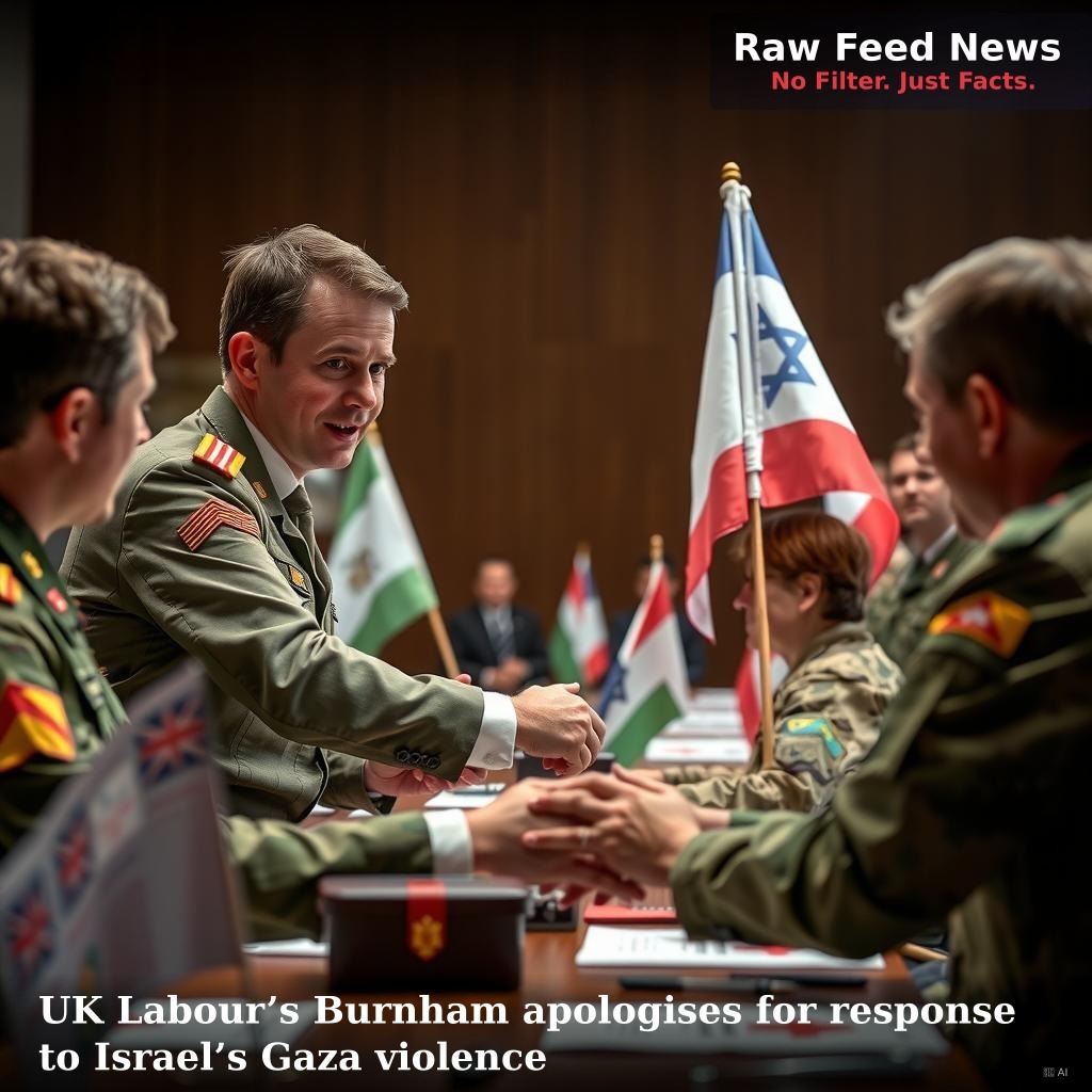 UK Labour’s Burnham apologises for response to Israel’s Gaza violence
