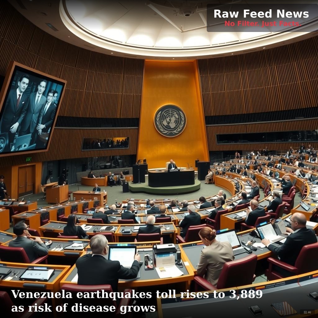 Venezuela earthquakes toll rises to 3,889 as risk of disease grows