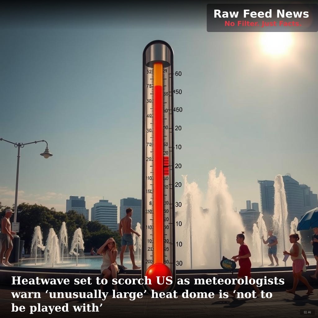 Heatwave set to scorch US as meteorologists warn ‘unusually large’ heat dome is ‘not to be played with’