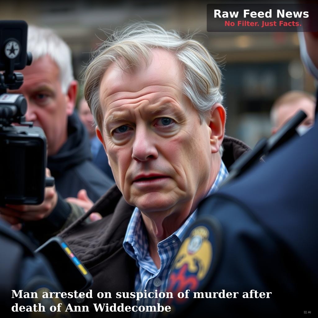 Man arrested on suspicion of murder after death of Ann Widdecombe