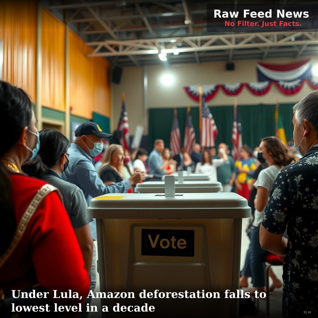 Under Lula, Amazon deforestation falls to lowest level in a decade