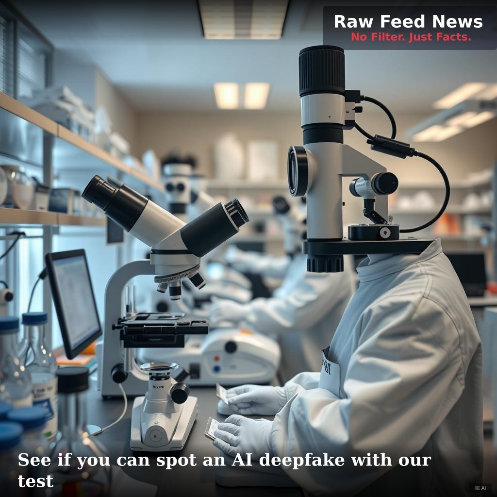 See if you can spot an AI deepfake with our test