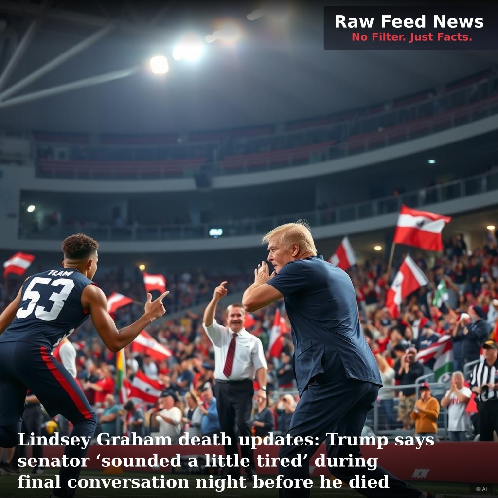 Lindsey Graham death updates: Trump says senator ‘sounded a little tired’ during final conversation night before he died