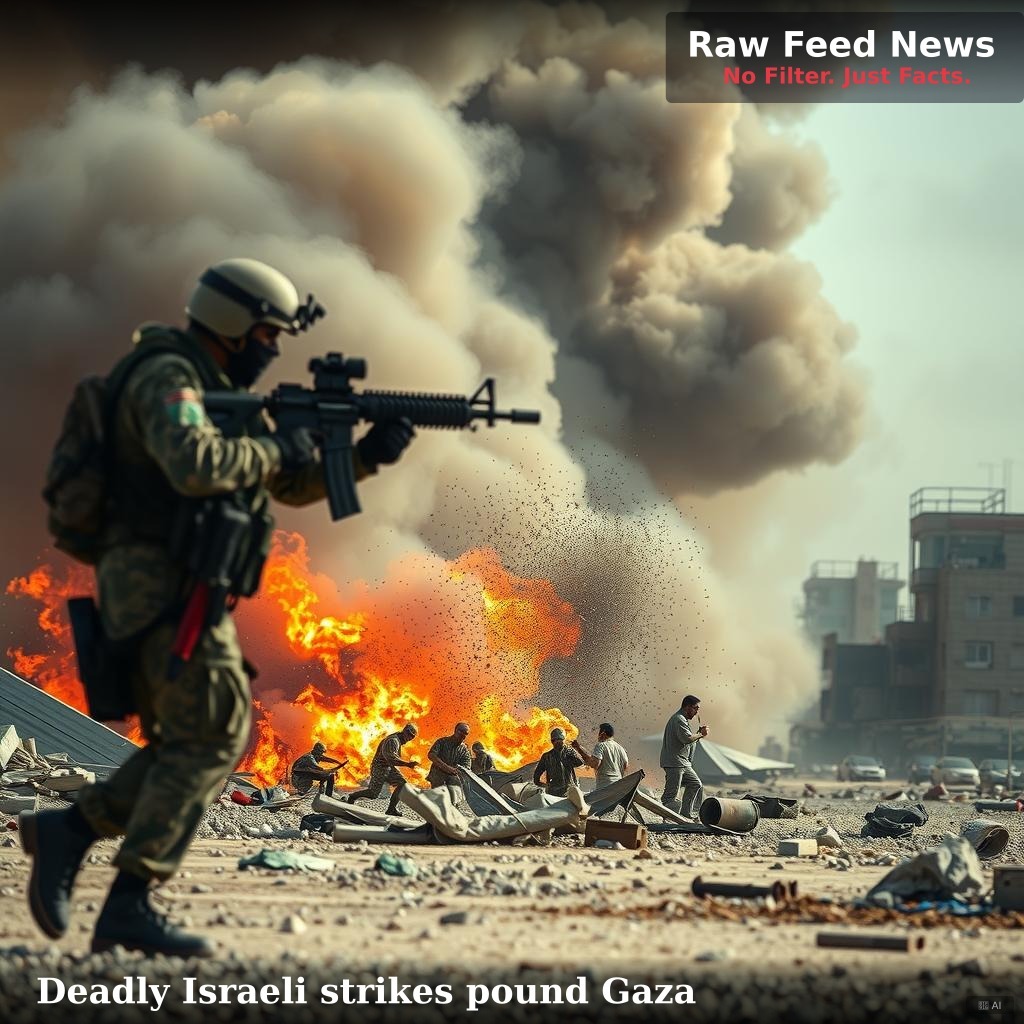 Deadly Israeli strikes pound Gaza