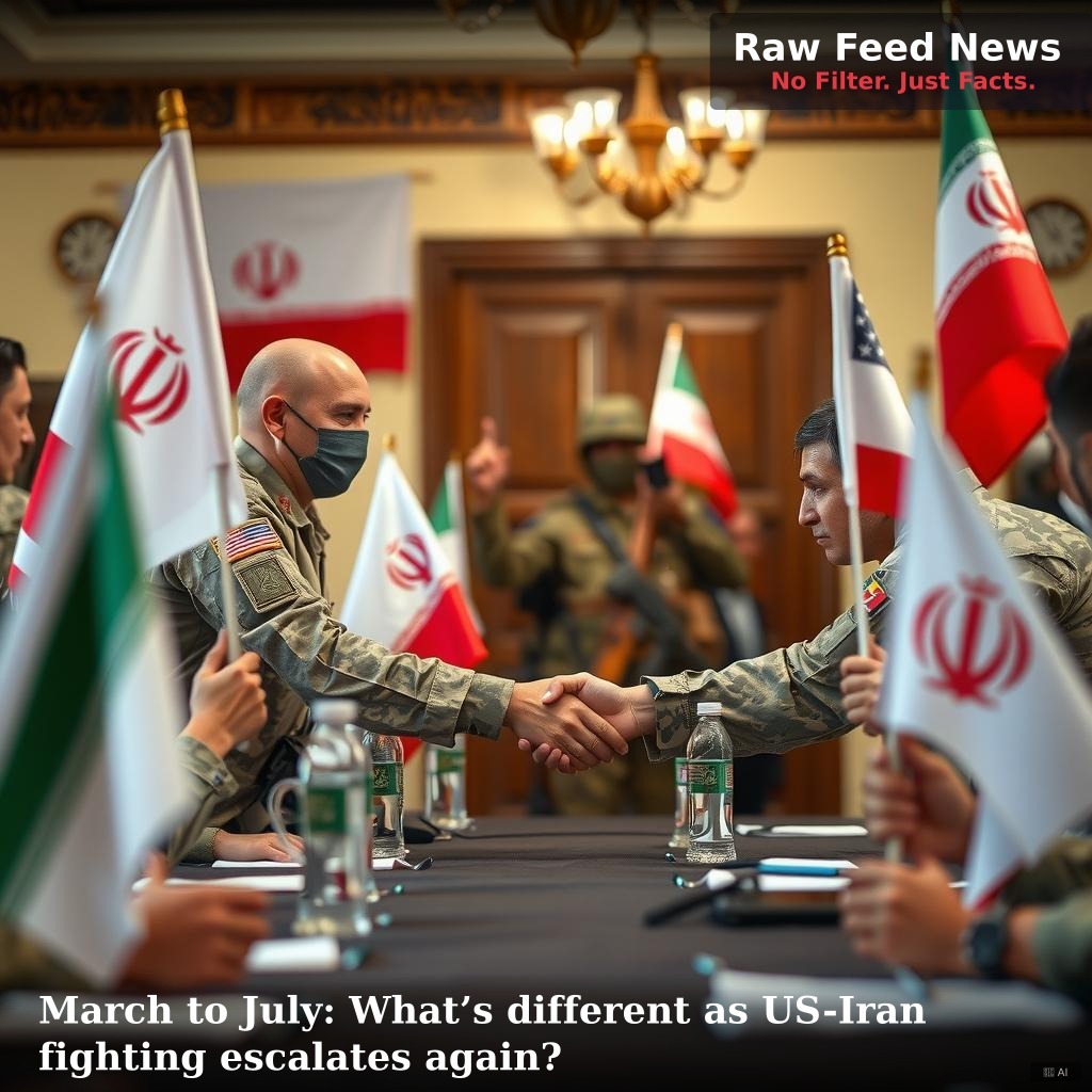 March to July: What’s different as US-Iran fighting escalates again?