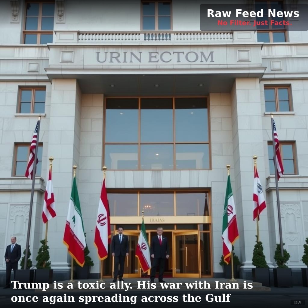 Trump is a toxic ally. His war with Iran is once again spreading across the Gulf
