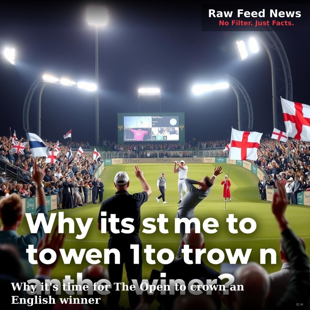 Why it's time for The Open to crown an English winner