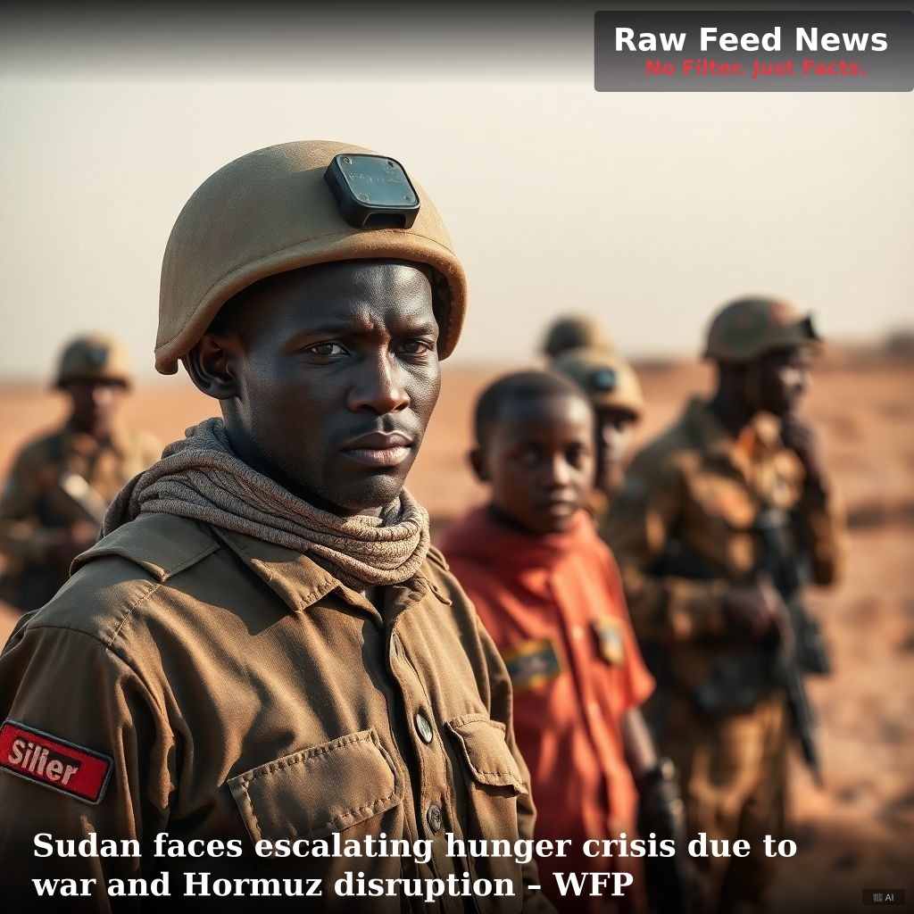 Sudan faces escalating hunger crisis due to war and Hormuz disruption – WFP