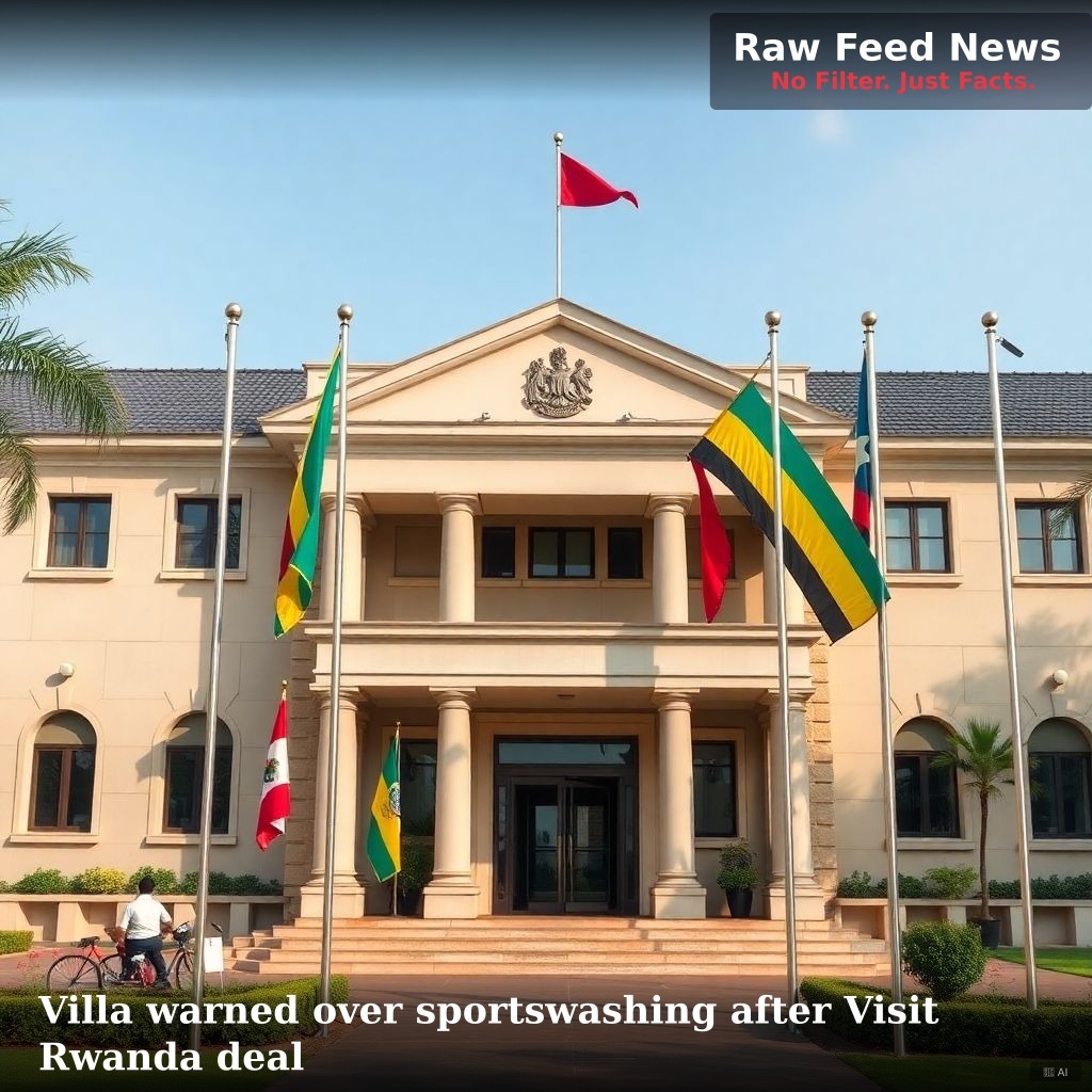 Villa warned over sportswashing after Visit Rwanda deal