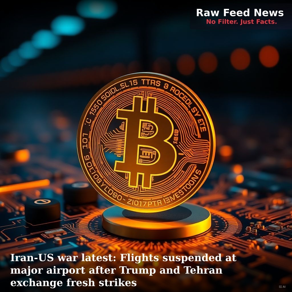 Iran-US war latest: Flights suspended at major airport after Trump and Tehran exchange fresh strikes