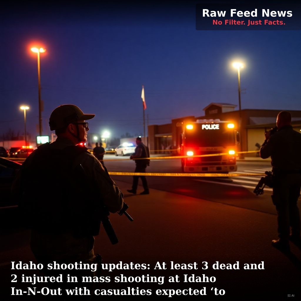 Idaho shooting updates: At least 3 dead and 2 injured in mass shooting at Idaho In-N-Out with casualties expected ‘to increase’