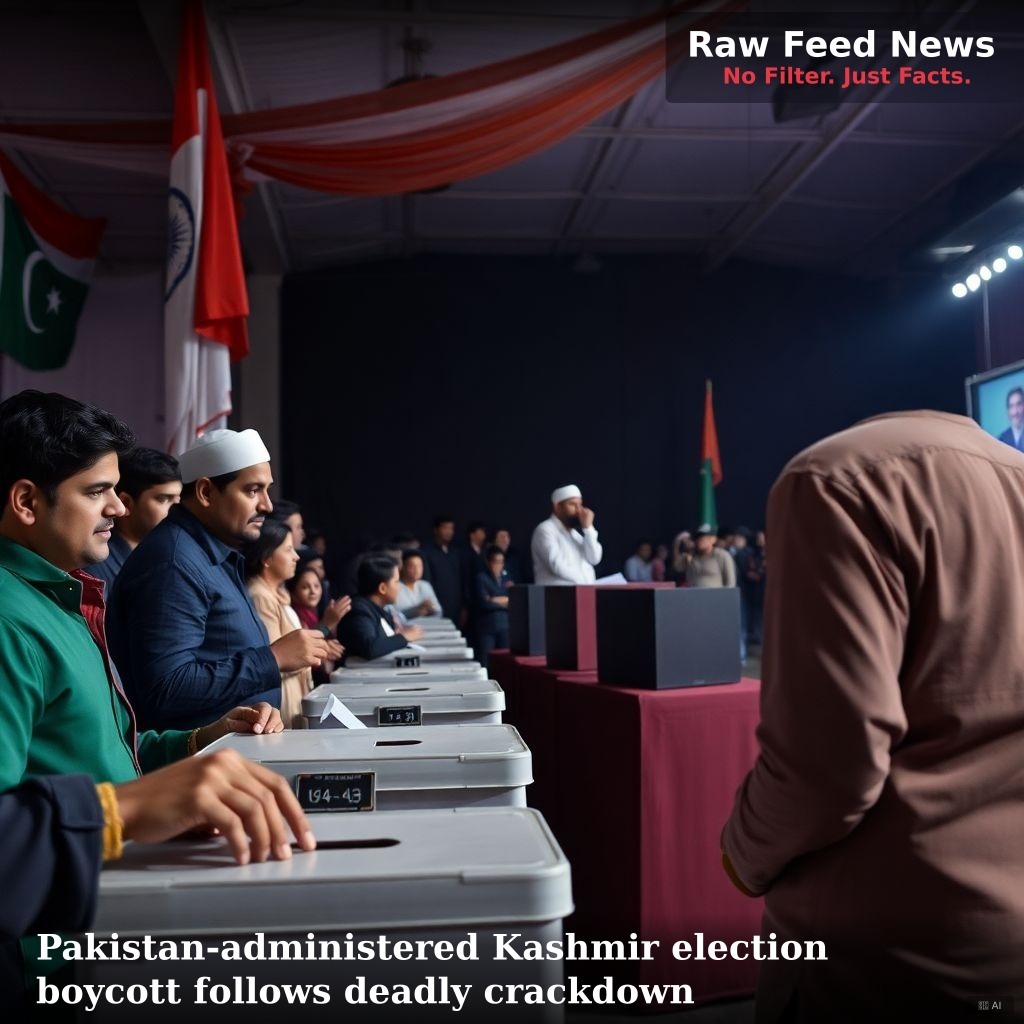 Pakistan-administered Kashmir election boycott follows deadly crackdown