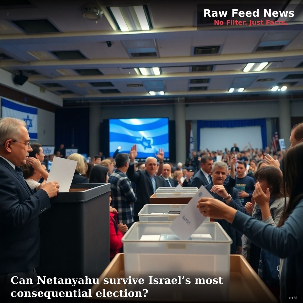 Can Netanyahu survive Israel’s most consequential election?