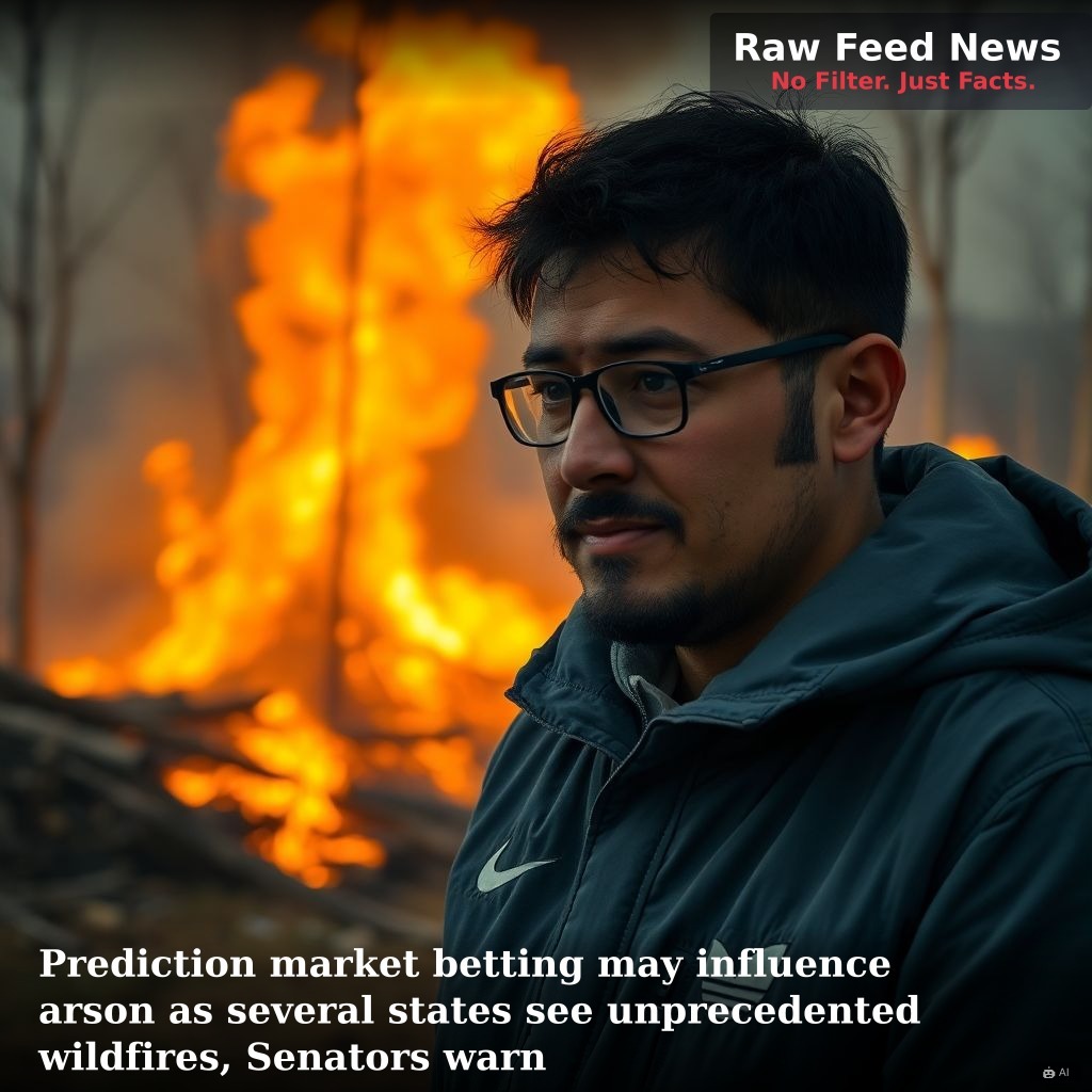 Prediction market betting may influence arson as several states see unprecedented wildfires, Senators warn