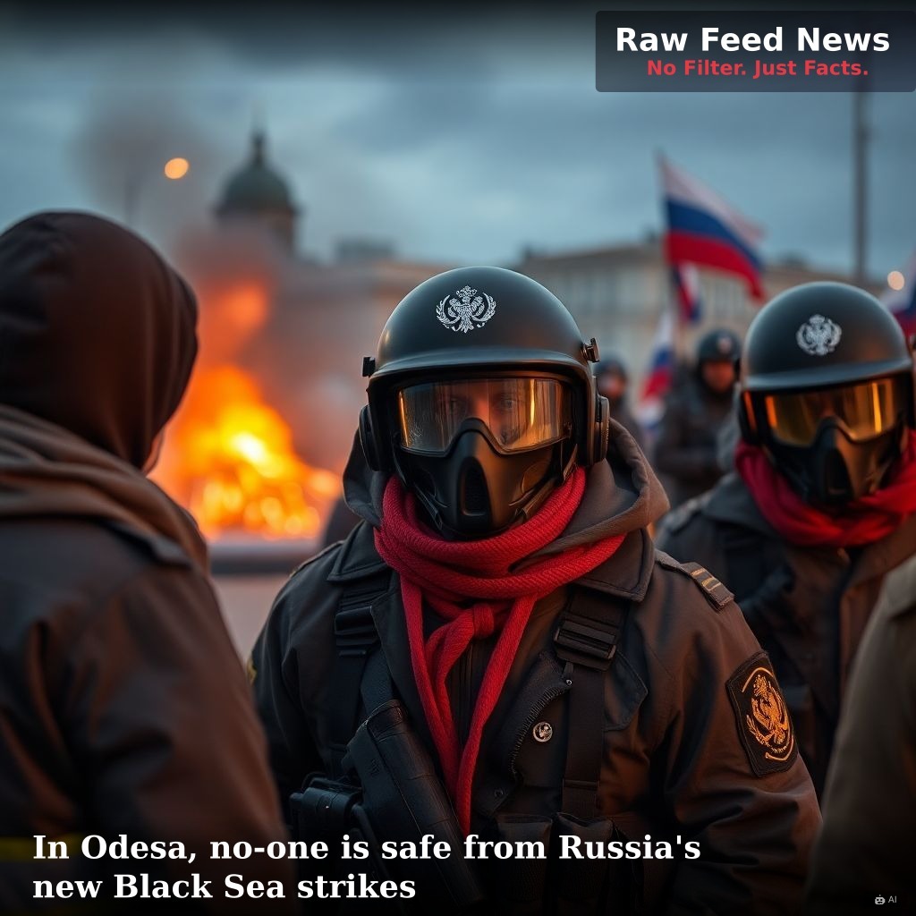 In Odesa, no-one is safe from Russia's new Black Sea strikes