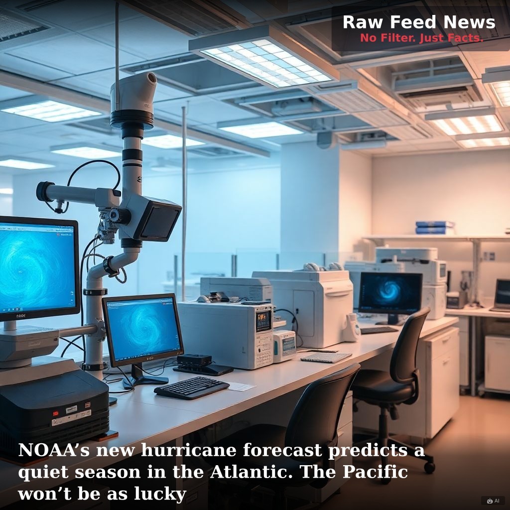 NOAA’s new hurricane forecast predicts a quiet season in the Atlantic. The Pacific won’t be as lucky
