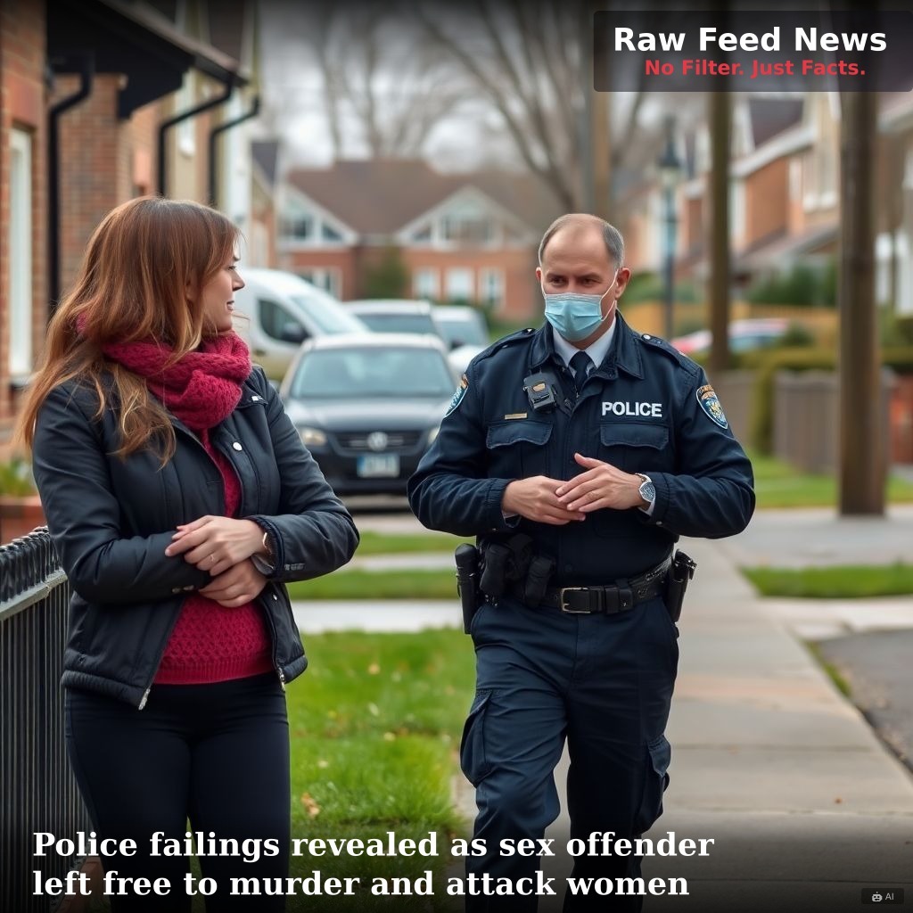 Police failings revealed as sex offender left free to murder and attack women