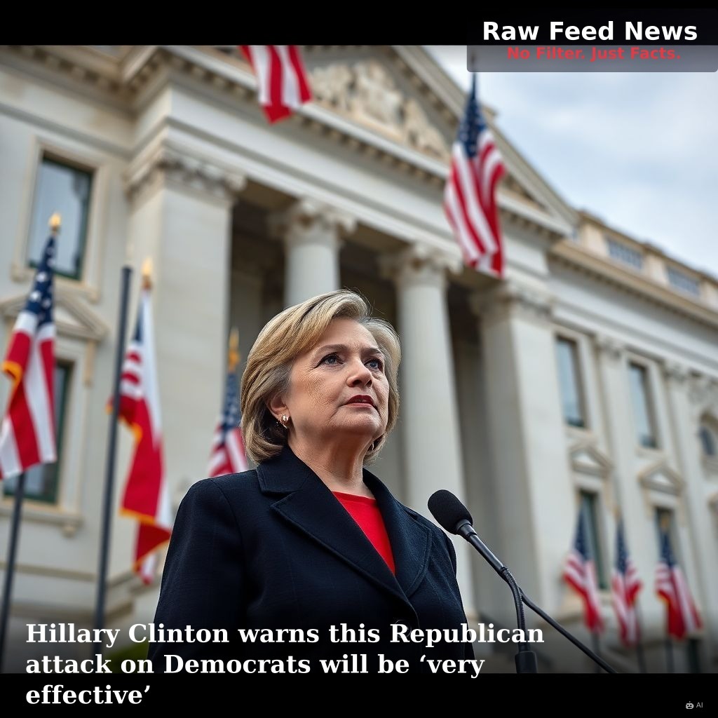 Hillary Clinton warns this Republican attack on Democrats will be ‘very effective’