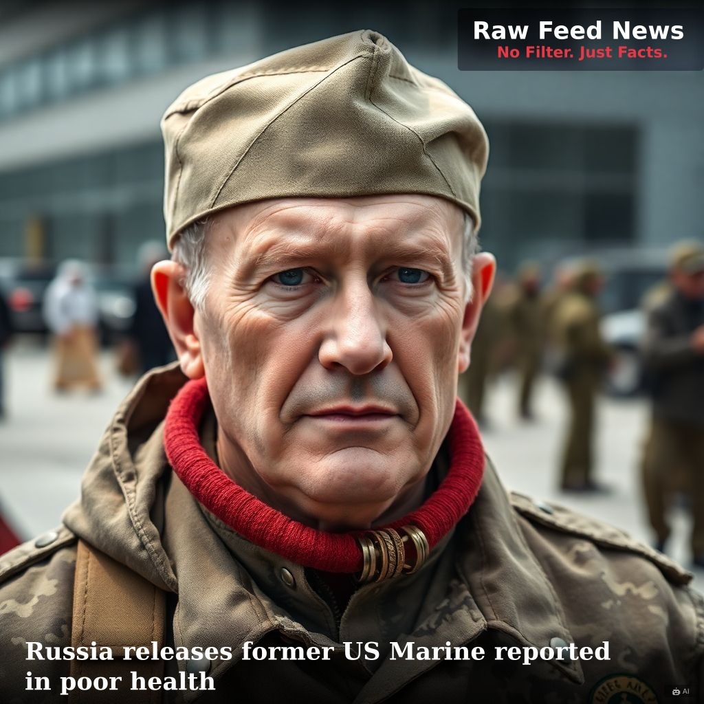 Russia releases former US Marine reported in poor health