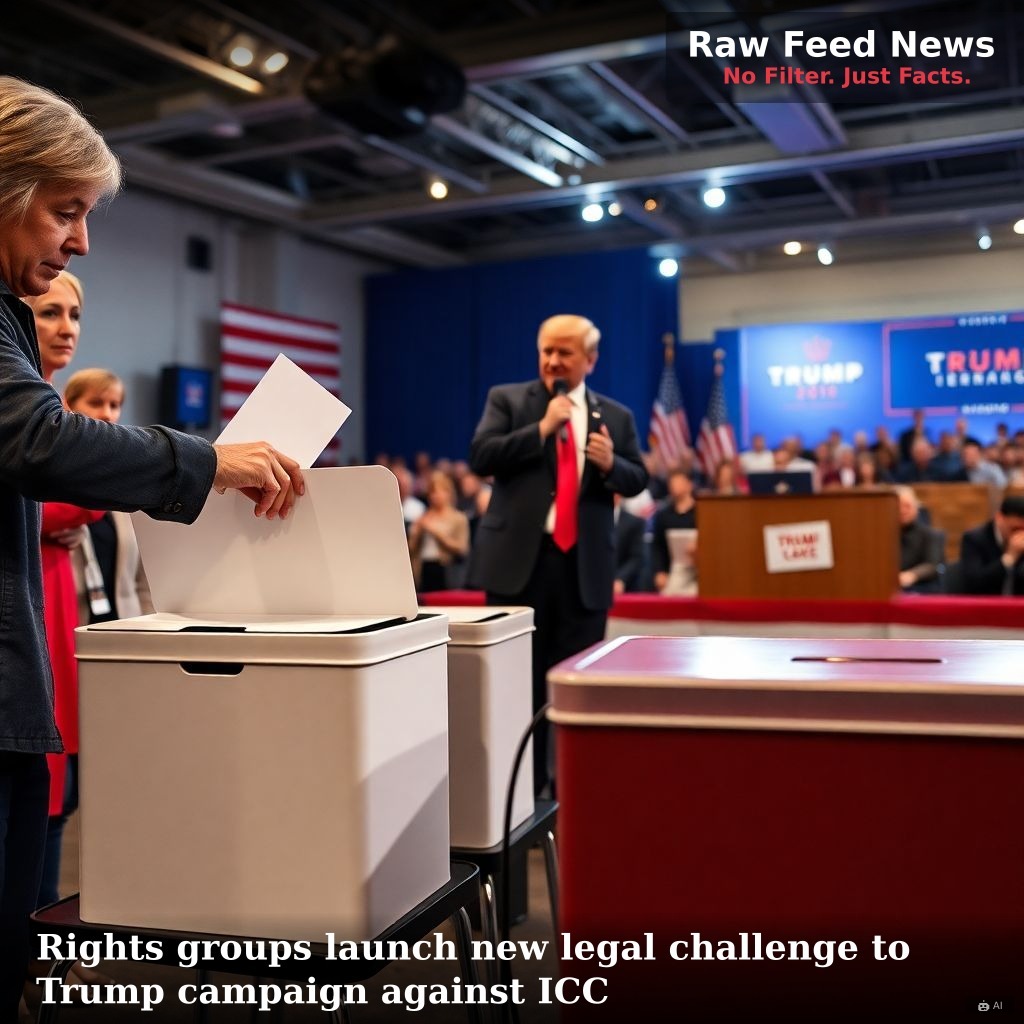 Rights groups launch new legal challenge to Trump campaign against ICC