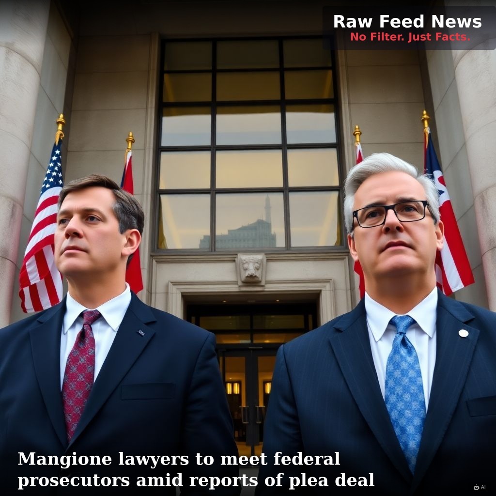 Mangione lawyers to meet federal prosecutors amid reports of plea deal