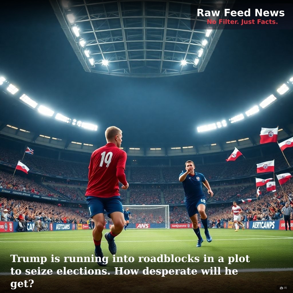 Trump is running into roadblocks in a plot to seize elections. How desperate will he get?