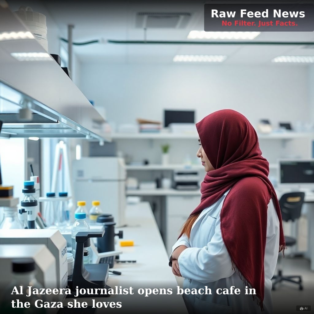Al Jazeera journalist opens beach cafe in the Gaza she loves