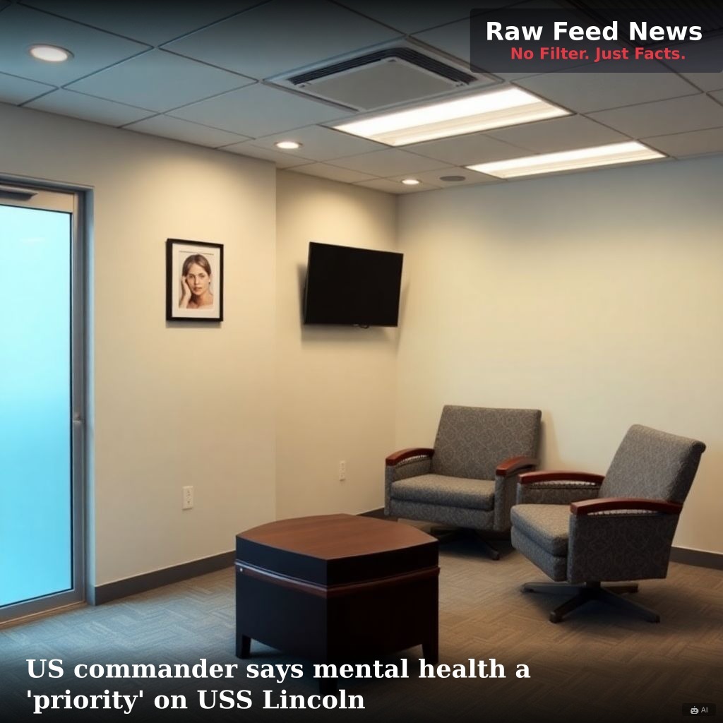 US commander says mental health a 'priority' on USS Lincoln