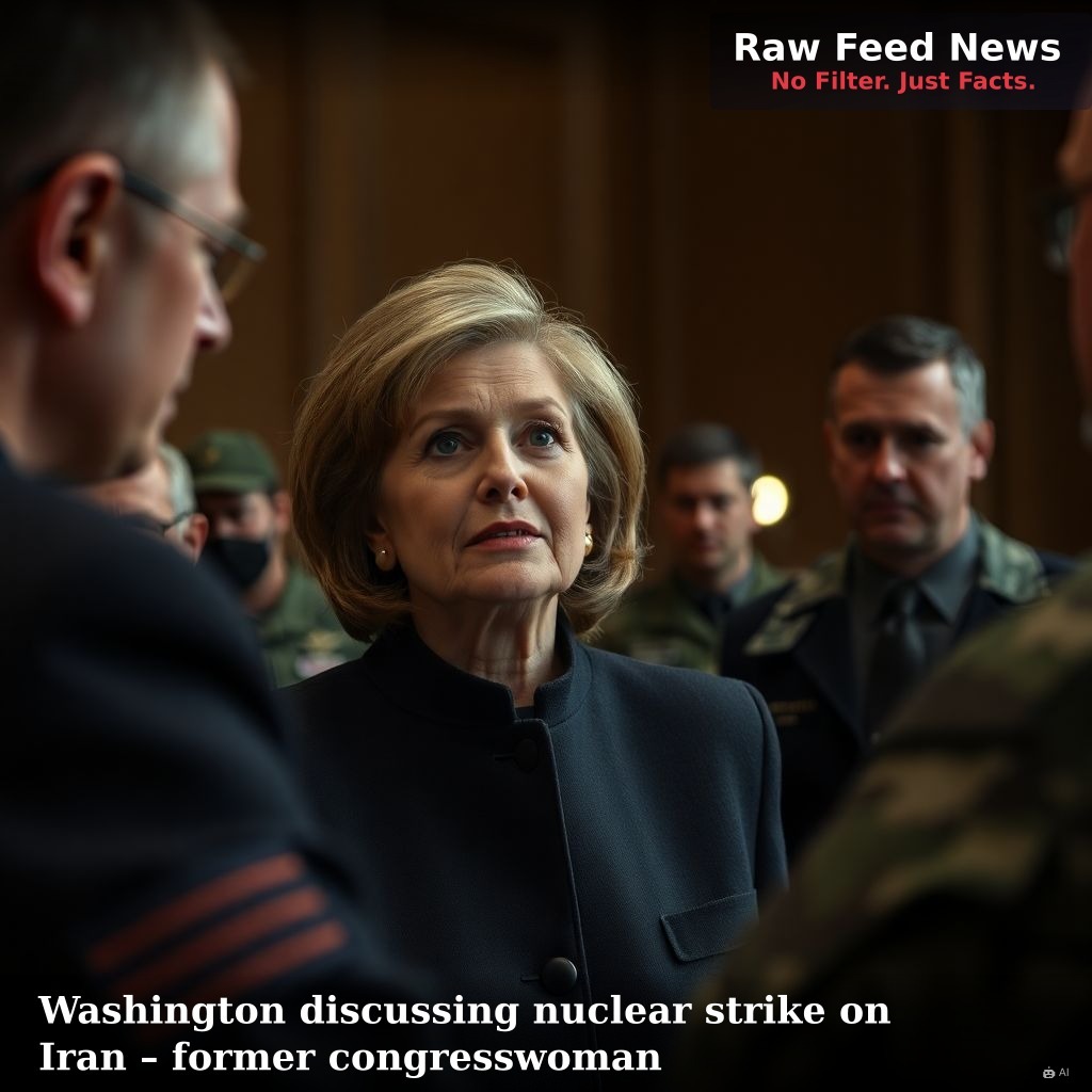 Washington discussing nuclear strike on Iran – former congresswoman