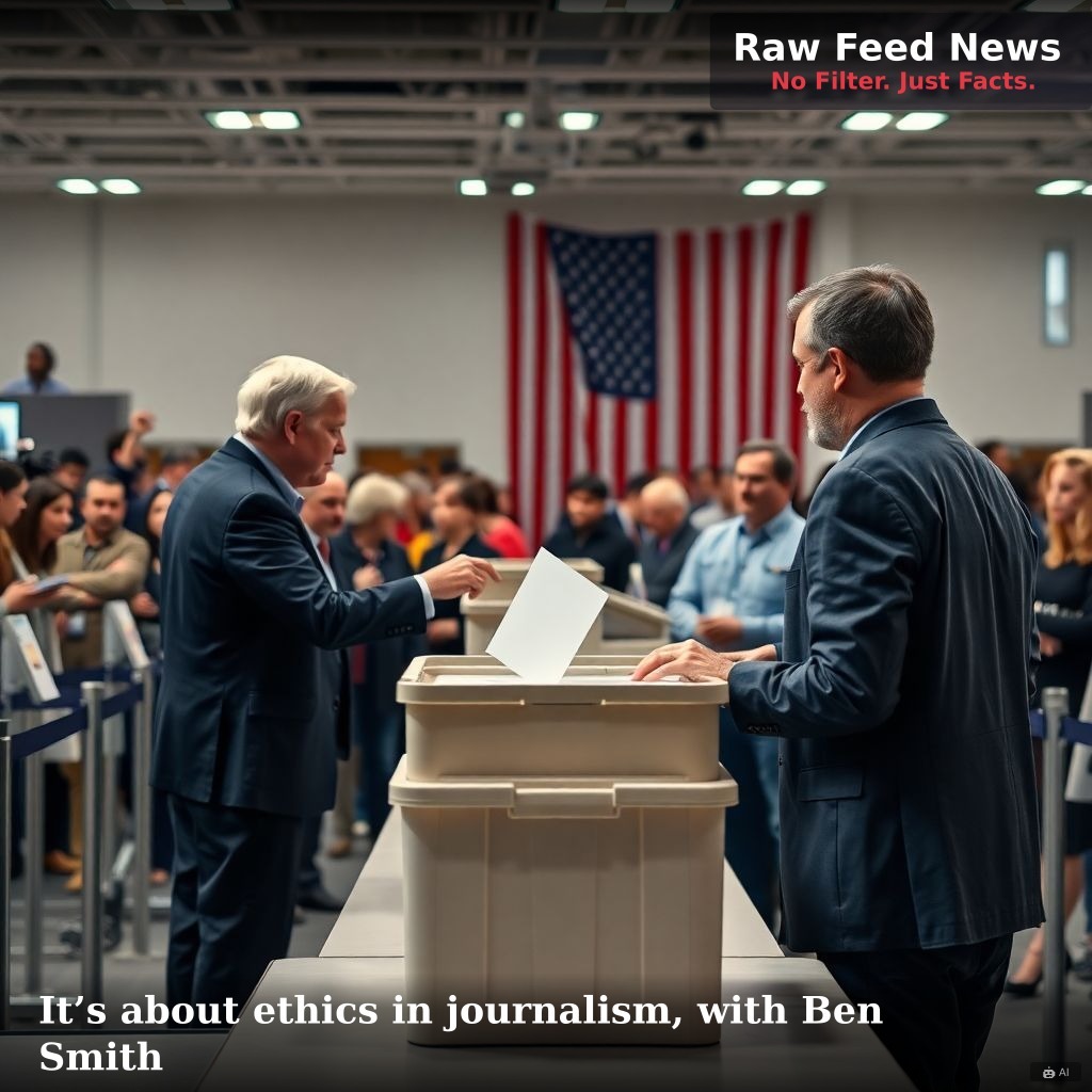 It’s about ethics in journalism, with Ben Smith