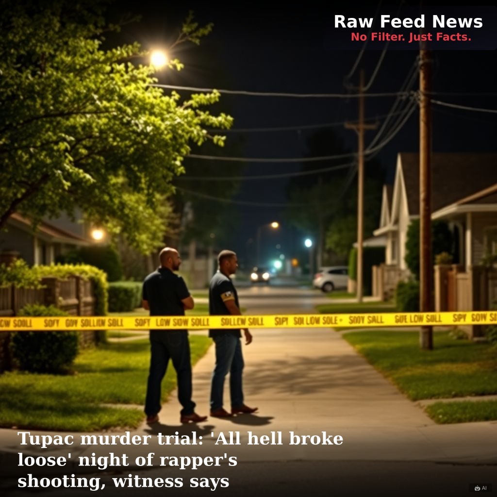 Tupac murder trial: 'All hell broke loose' night of rapper's shooting, witness says