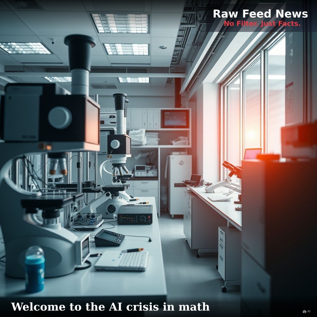 Welcome to the AI crisis in math