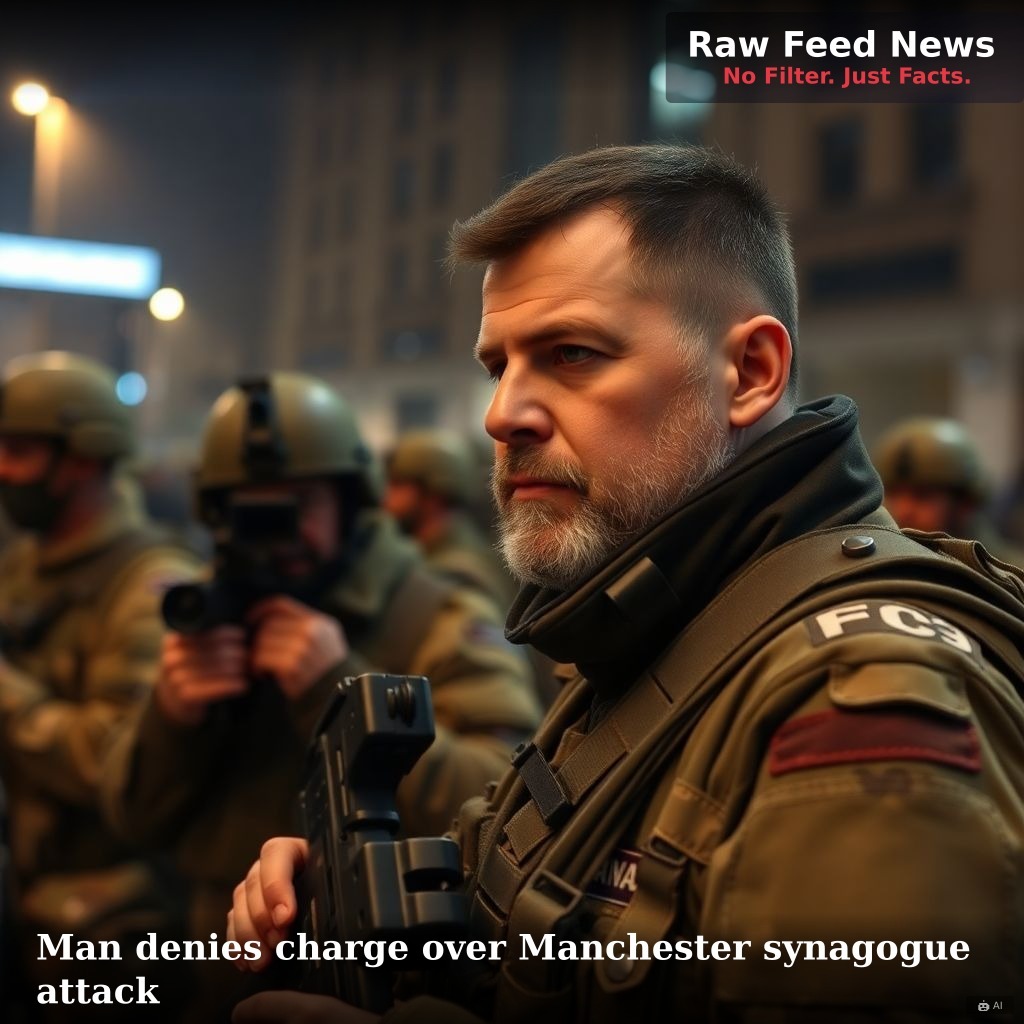 Man denies charge over Manchester synagogue attack