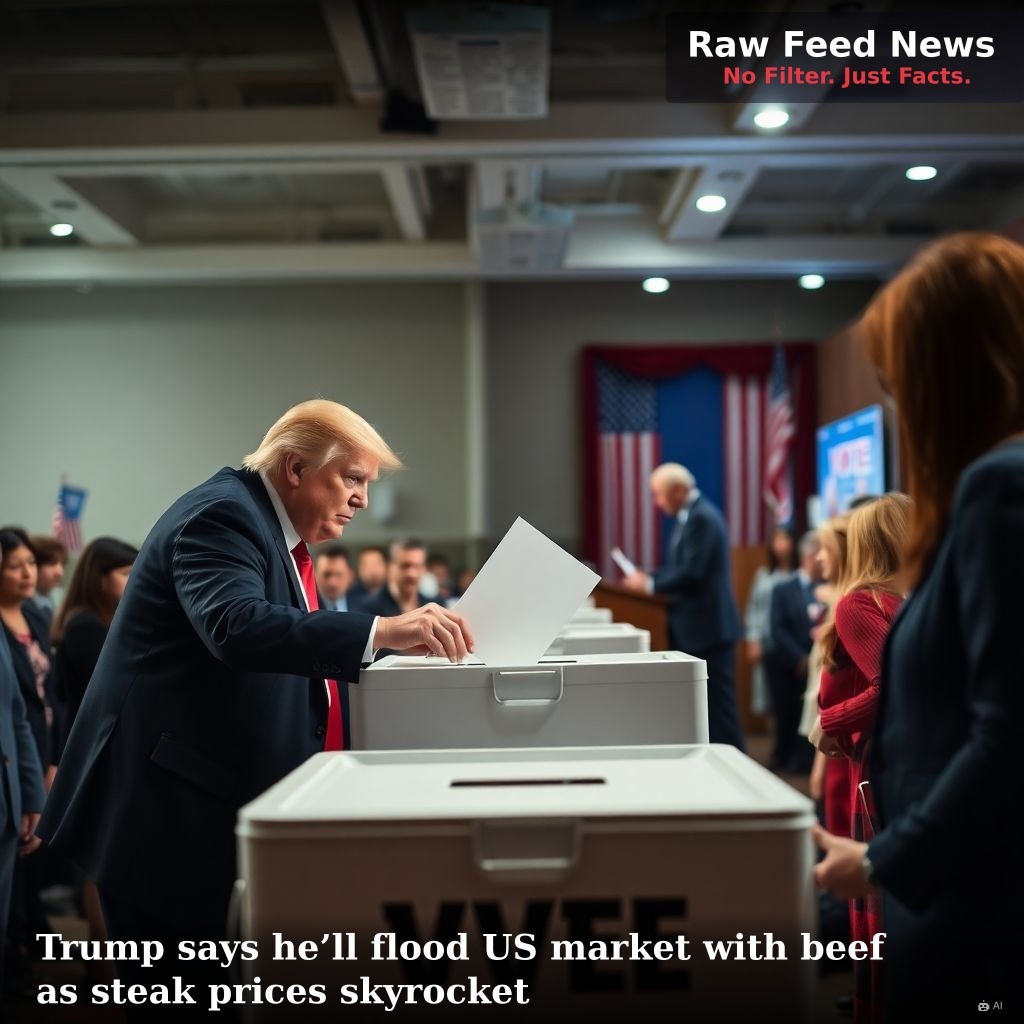 Trump says he’ll flood US market with beef as steak prices skyrocket