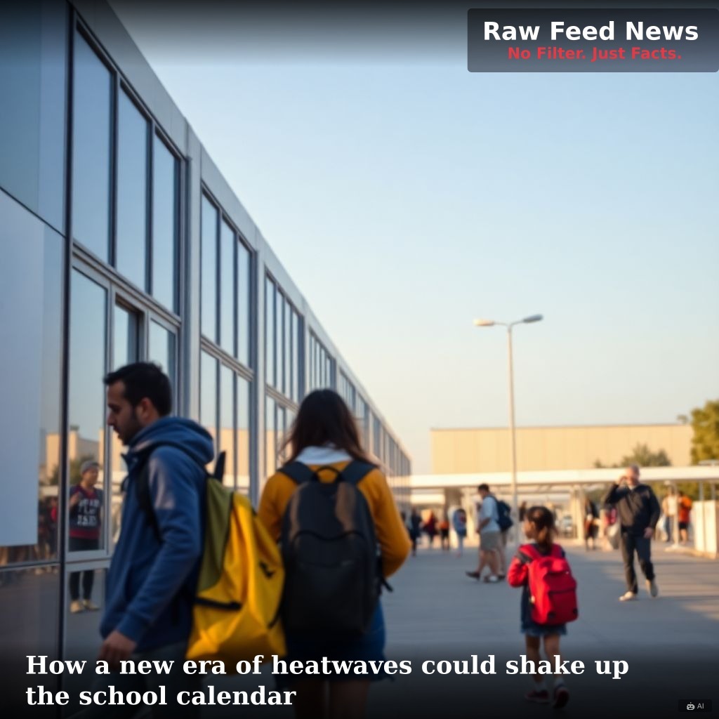 How a new era of heatwaves could shake up the school calendar