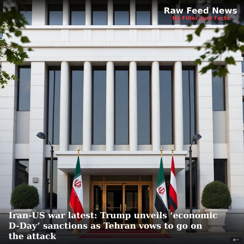 Iran-US war latest: Trump unveils ‘economic D-Day’ sanctions as Tehran vows to go on the attack