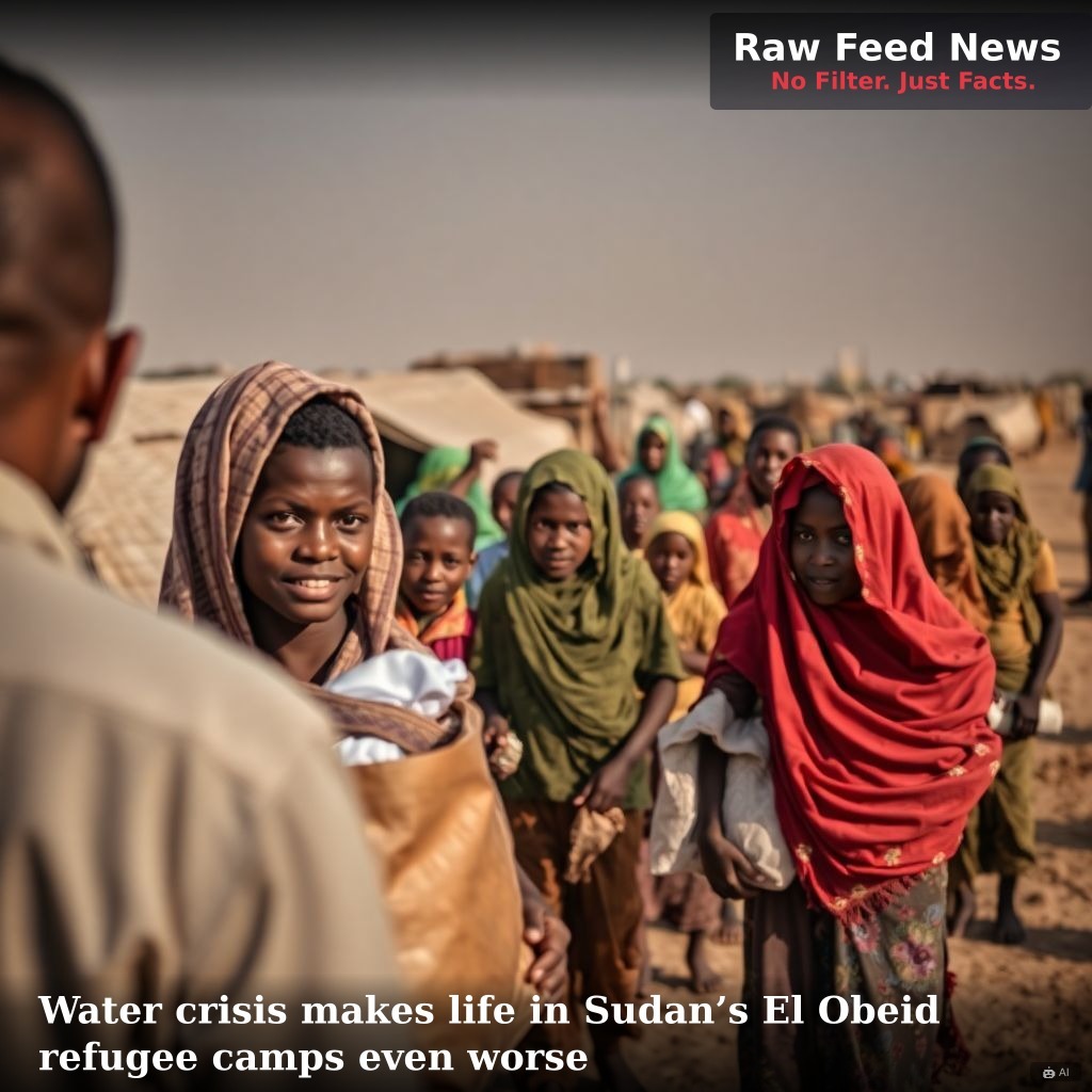 Water crisis makes life in Sudan’s El Obeid refugee camps even worse