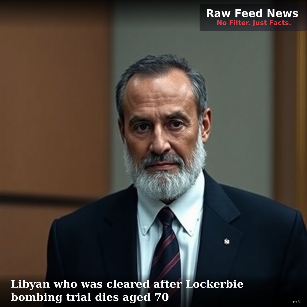 Libyan who was cleared after Lockerbie bombing trial dies aged 70
