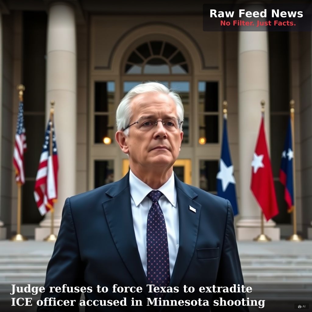 Judge refuses to force Texas to extradite ICE officer accused in Minnesota shooting