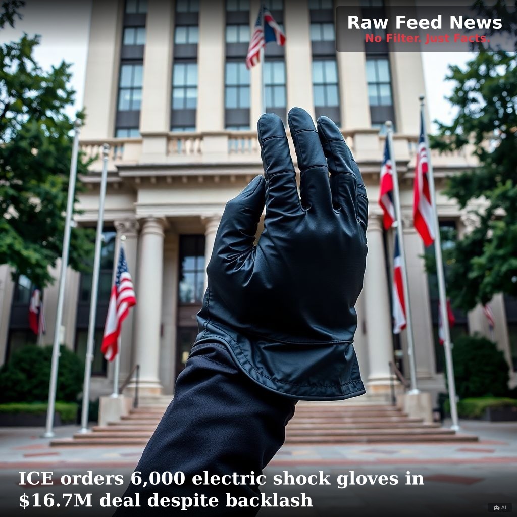 ICE orders 6,000 electric shock gloves in $16.7M deal despite backlash