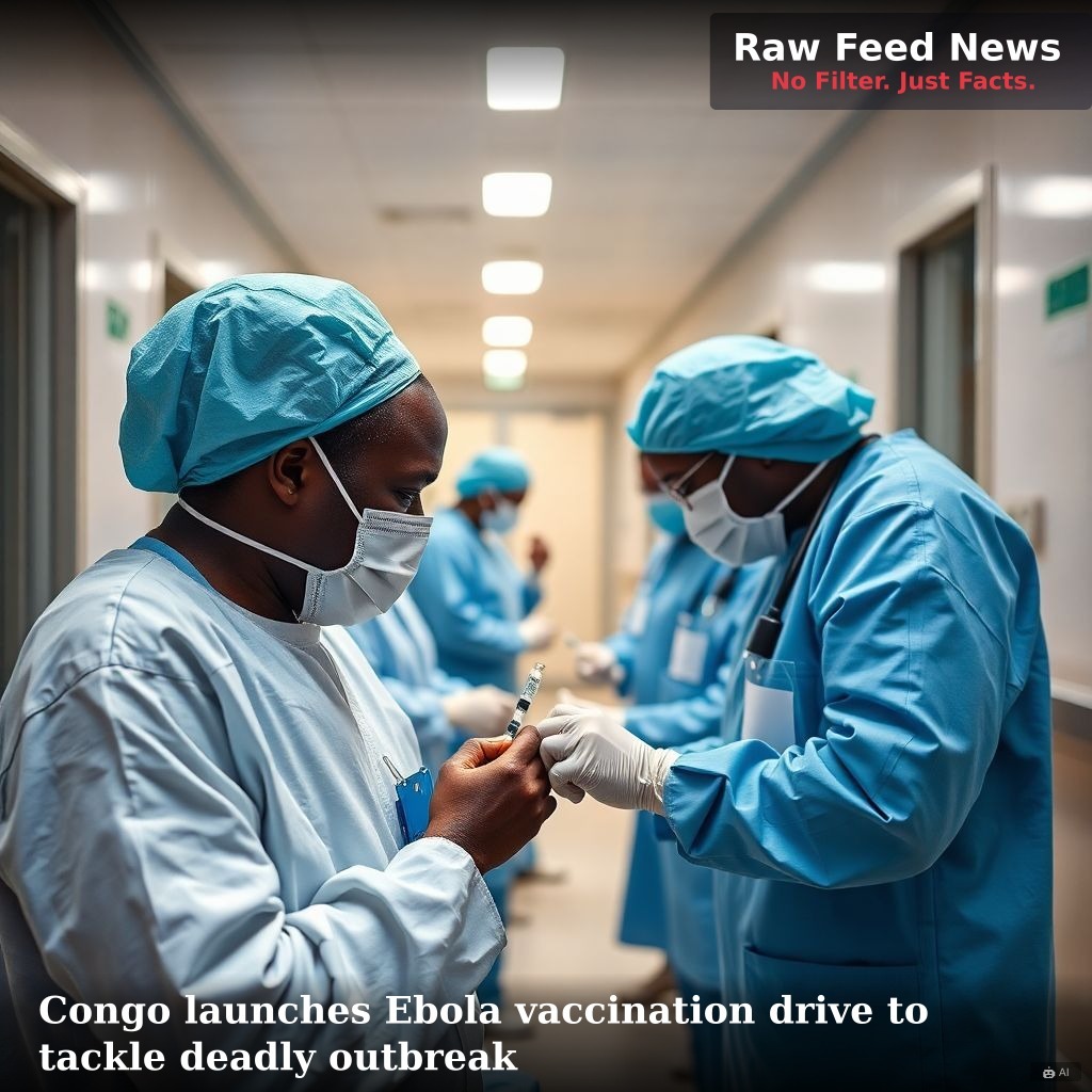 Congo launches Ebola vaccination drive to tackle deadly outbreak