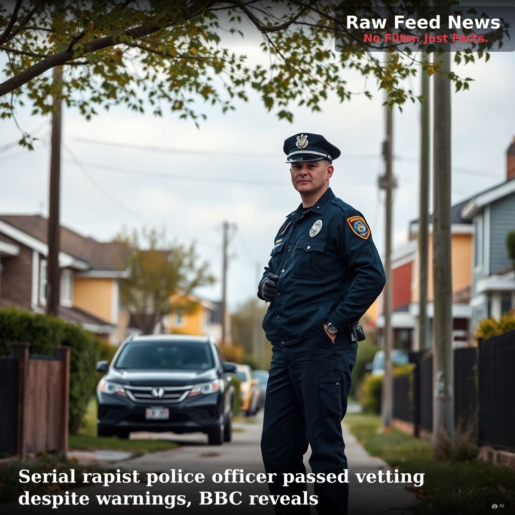 Serial rapist police officer passed vetting despite warnings, BBC reveals
