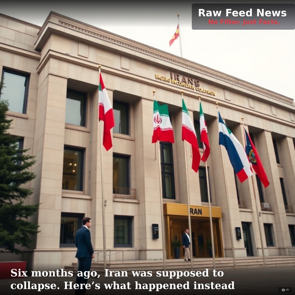 Six months ago, Iran was supposed to collapse. Here’s what happened instead