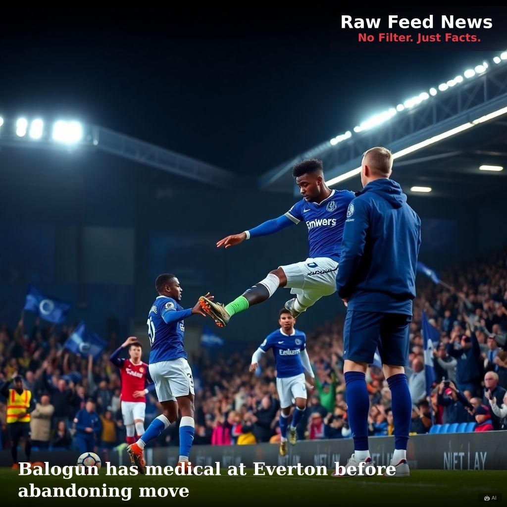 Balogun has medical at Everton before abandoning move