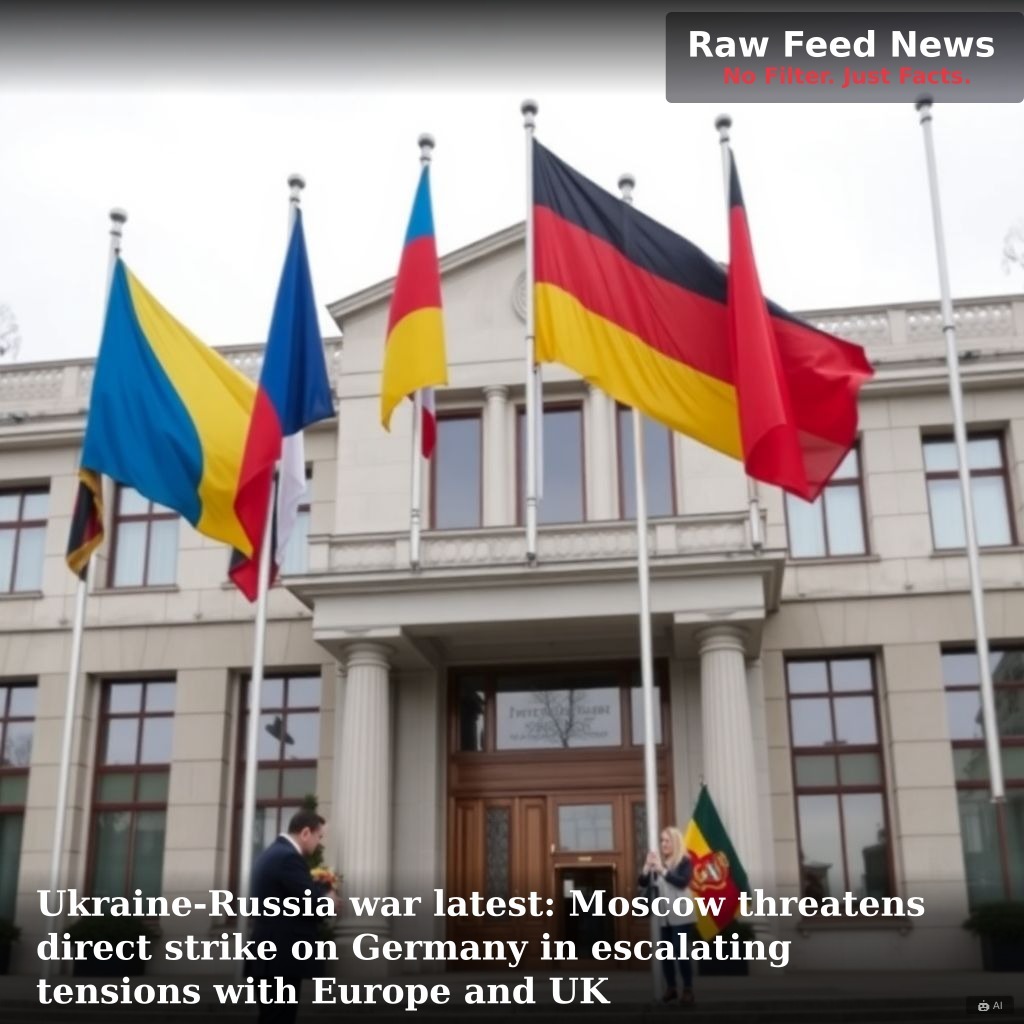 Ukraine-Russia war latest: Moscow threatens direct strike on Germany in escalating tensions with Europe and UK