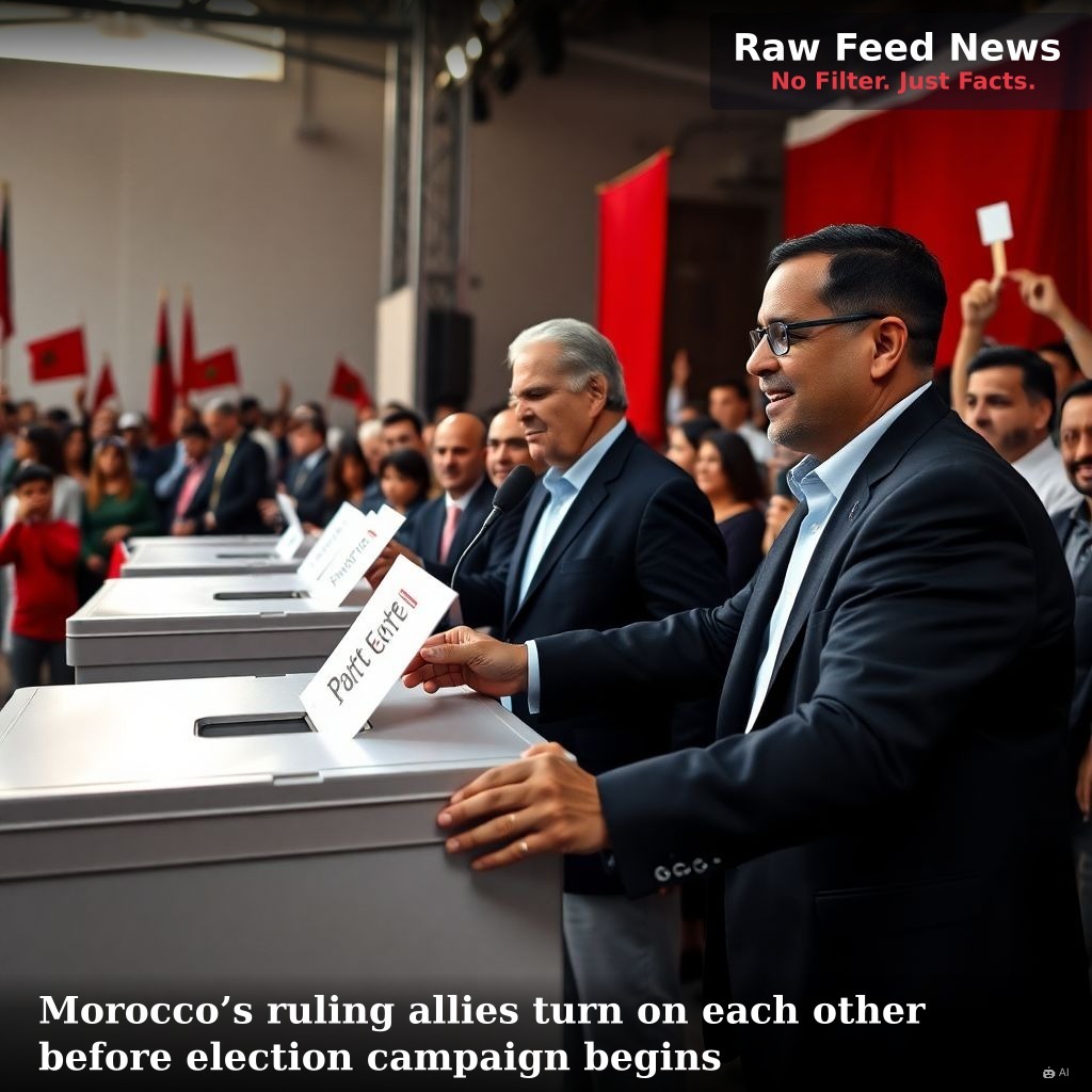 Morocco’s ruling allies turn on each other before election campaign begins
