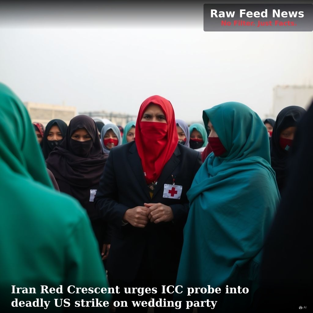 Iran Red Crescent urges ICC probe into deadly US strike on wedding party
