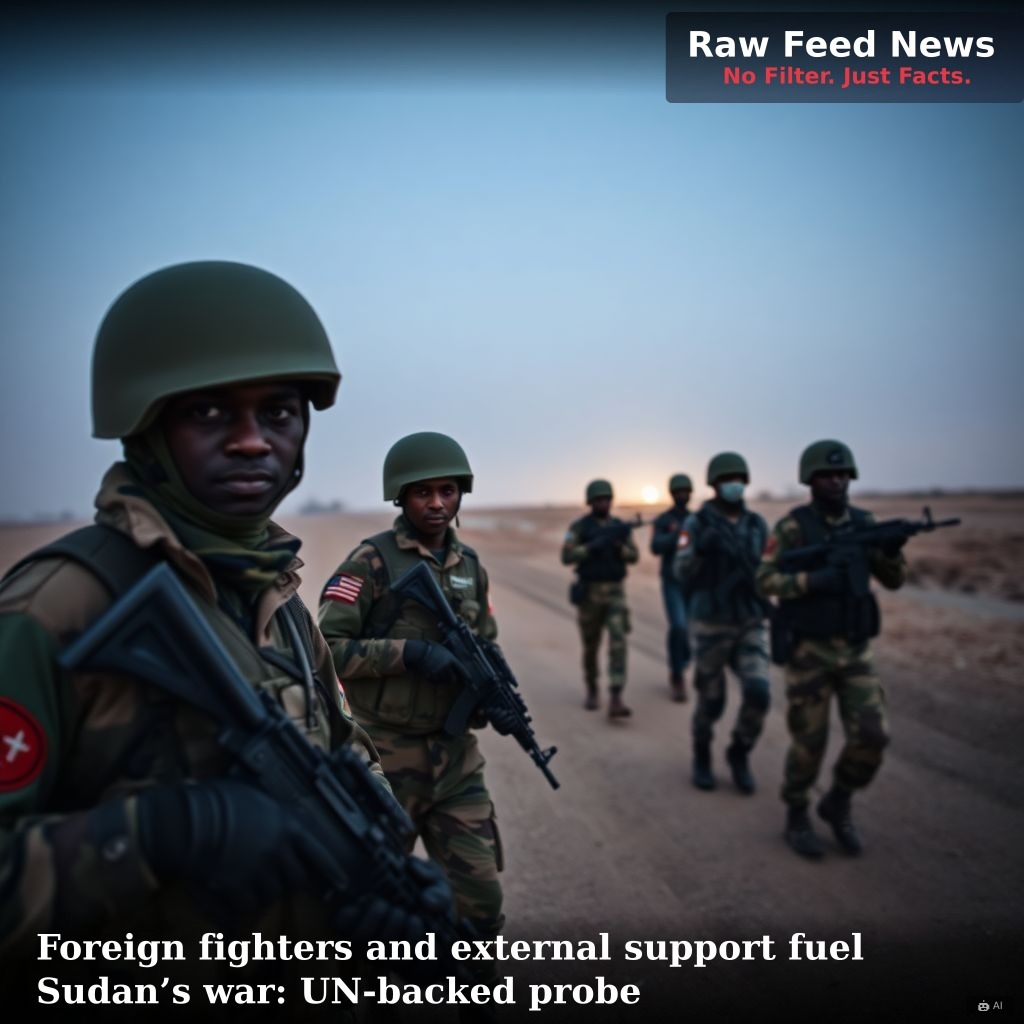 Foreign fighters and external support fuel Sudan’s war: UN-backed probe