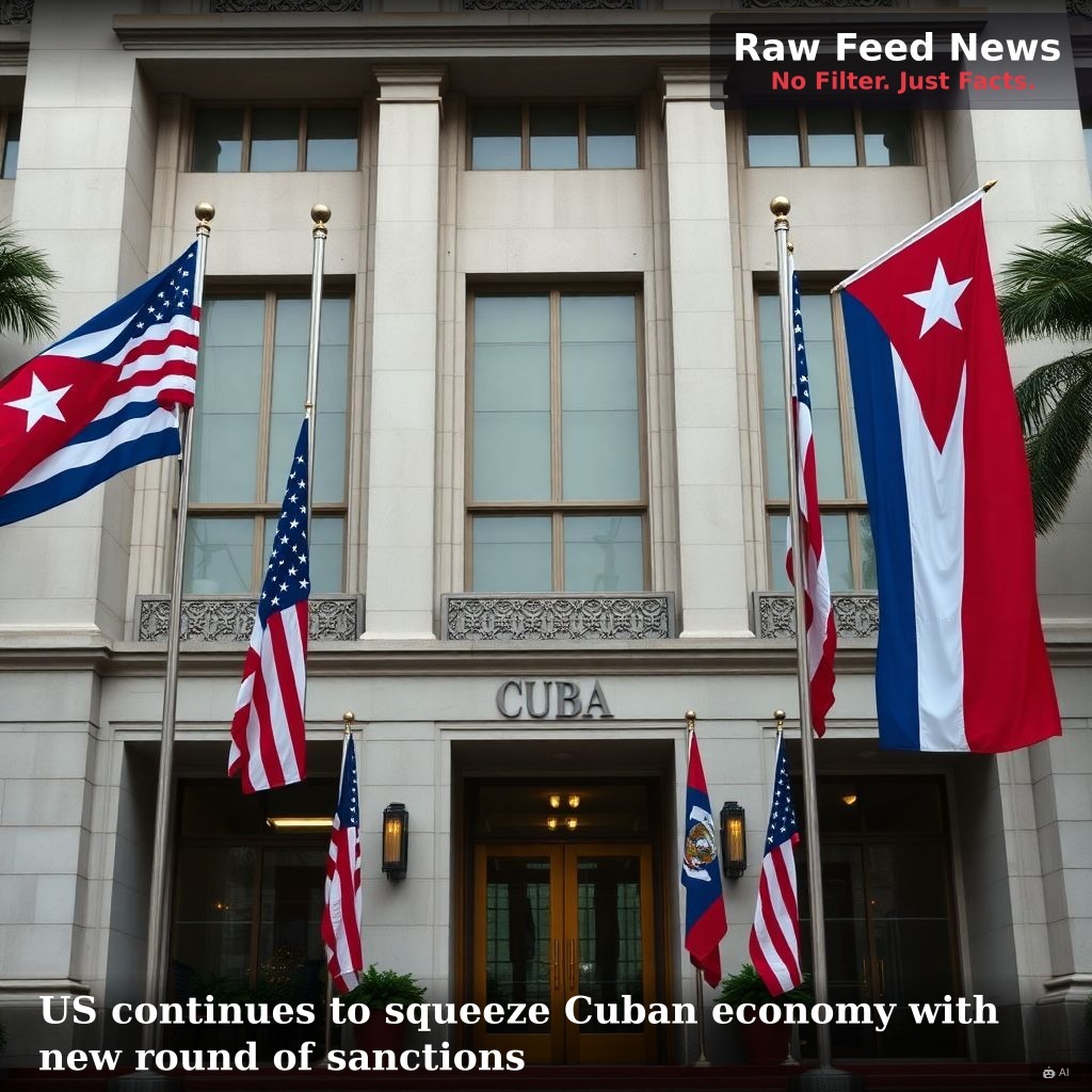 US continues to squeeze Cuban economy with new round of sanctions