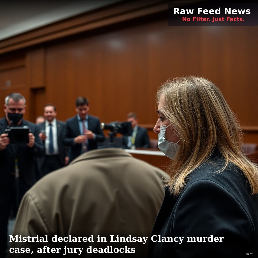Mistrial declared in Lindsay Clancy murder case, after jury deadlocks
